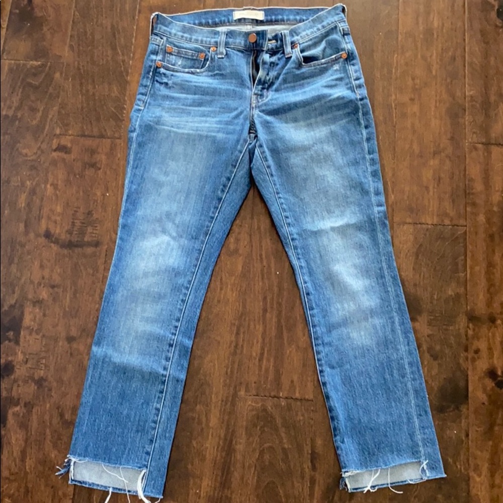 Madewell High-Rise Slim Boyjean Step-Hem Edition